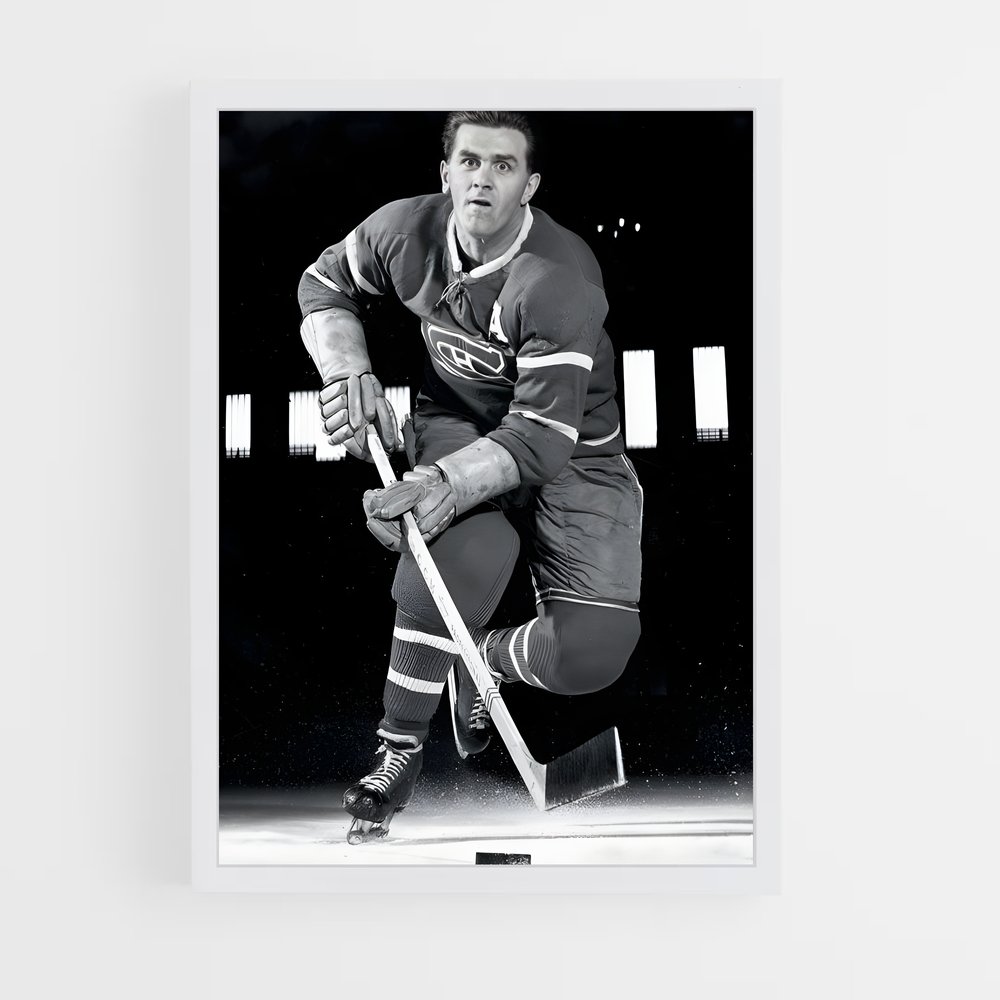 Poster L'Esprit de Gagneur – affiche Hockey sur glace (vue 3)